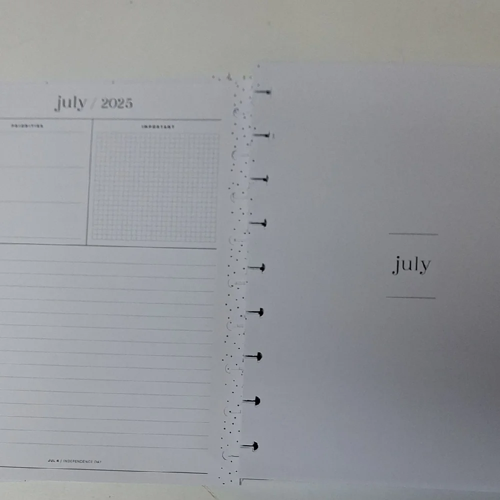HAPPY PLANNER Teacher Planner 2025-2026 Green Leafy Agenda Planner